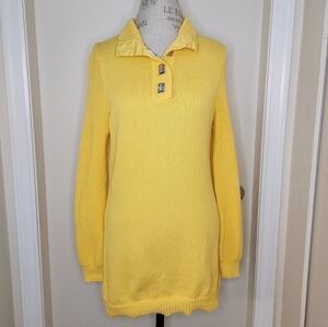 Ralph Lauren Yellow Knit Sweater